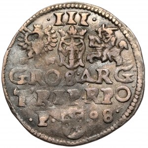Zygmunt III Waza, Trojak Poznań 1598 - litera P