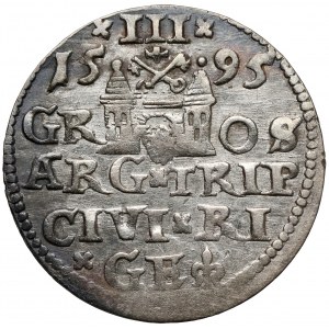 Zygmunt III Waza, Trojak Ryga 1595
