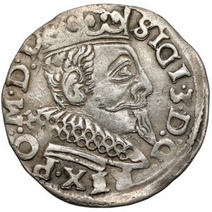 Zygmunt III Waza, Trojak Poznań 1597- data w wierszu