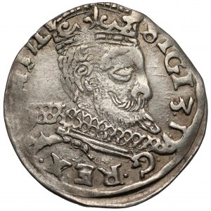 Zygmunt III Waza, Trojak Wschowa 1598 - litery HR-K
