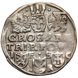 Zygmunt III Waza, Trojak Bydgoszcz 1597/1598 - z kokardą