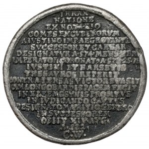 Niemcy (?) Tyberiusz II Konstantyn, Medal z suity cesarzy - odlew