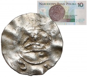 Mieszko II, Denar Wielkopolska (1013-1025) - MISICO