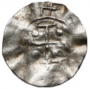 Mieszko II, Denar Wielkopolska (1013-1025) - MISICO