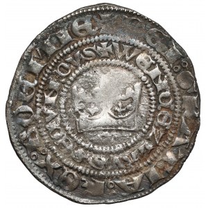 Czechy, Wacław II Czeski (1278-1305) Grosz praski