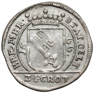Brema, 24 grot (1/3 talara) 1666 HL