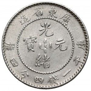 Chiny, Kwangtung, 20 fen bez daty (1890-1908)