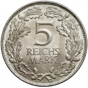 Weimar, 5 marek 1925-D - Nadrenia