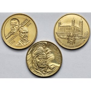 2 złote 1996-1997 - zestaw (3szt)