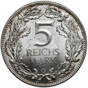 Weimar, 5 marek 1925-G - Nadrenia