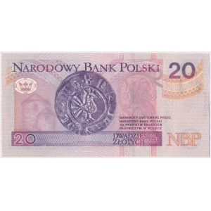 20 zł 1994 - YB - seria zastępcza