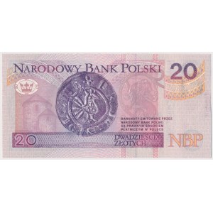 20 zł 1994 - YB - seria zastępcza