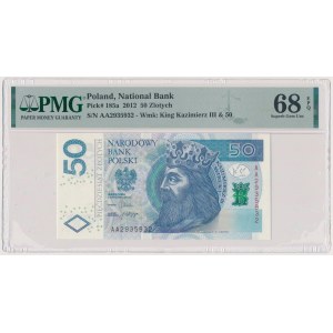 50 zł 2012 - AA