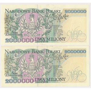 2 mln 1993 - A, B - zestaw (2szt)