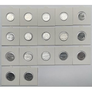 20 i 50 groszy 1949-1987 - zestaw (12szt)
