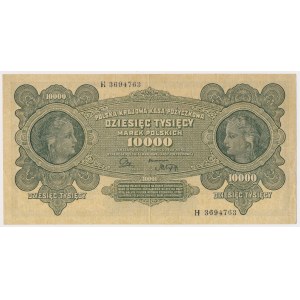 10.000 marek 1922 - H - bardzo ładny
