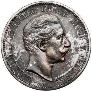 Prusy, 5 marek 1888-A, Berlin - rzadkie