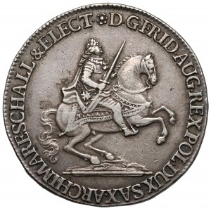 August III Sas, Półtalar wikariacki 1741, Drezno