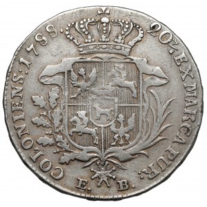 Poniatowski, Półtalar 1788 EB