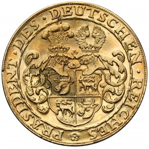 Niemcy, Medal ZŁOTO 1928 - Paul von Hindenburg