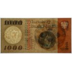 1.000 złotych 1965 - SPECIMEN - A 0000000