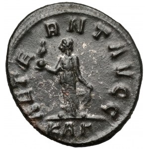 Karynus (283-285 n.e.) Antoninian, Rzym - błąd w legendzie AETERNT