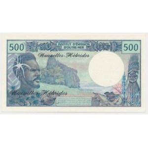 Francuskie terytoria Pacyfiku, Nowe Hebrydy, 500 Francs (1992) - pierwsza seria A1