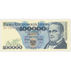 100.000 zł 1990 - BB
