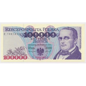 100.000 zł 1993 - Z