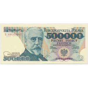 500.000 zł 1990 - Z