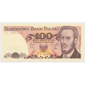 100 zł 1982 - LE