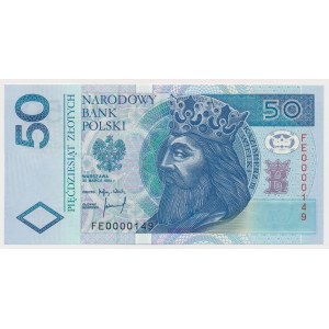 50 zł 1994 - FE - 0000149 - niski numer trzycyfrowy