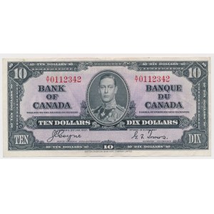 Kanada, 10 Dollars 1937