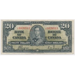 Kanada, 20 Dollars 1937