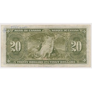 Kanada, 20 Dollars 1937