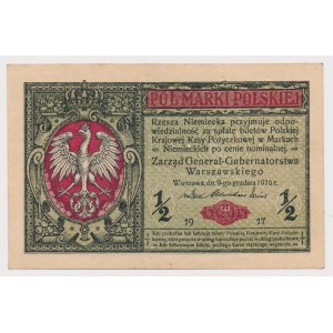 1/2 marki 1916 Generał - B 825...