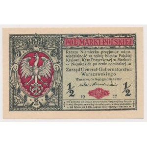 1/2 marki 1916 Generał - B 789...