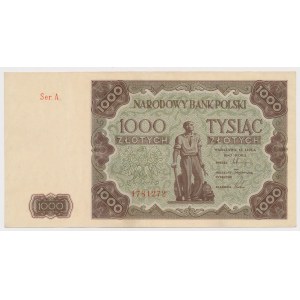 1.000 złotych 1947 - duża litera - A