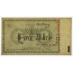 Getto w Łodzi, 1 marka 1940 - numeracja 6-cyfrowa - seria A
