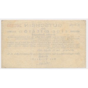 Gleiwitz (Gliwice), 1 mln mk 1923
