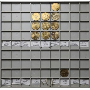 2 złote 2003-2014 Nordic Gold - zestaw (152szt)