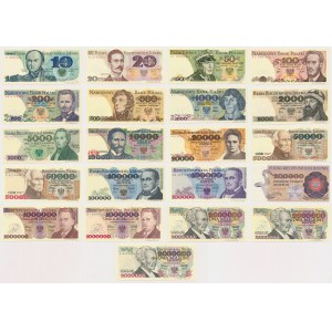 Kompletny album NBP - WSZYSTKIE banknoty z PODPISAMI A. HEIDRICHA