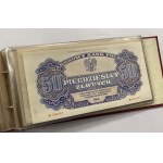 Komplet REPRINTÓW emisji 1944/1974 w etui emisyjnym