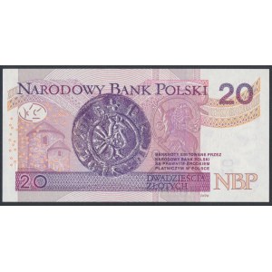 20 zł 2012 - AJ - 200200 - ładny numer