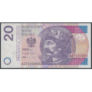 20 zł 2016 - AZ - 7030000