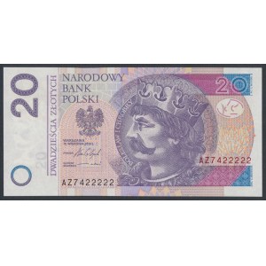 20 zł 2016 - AZ - 7422222