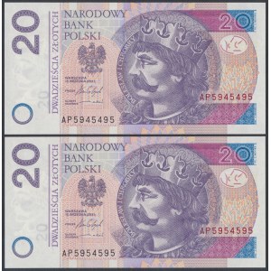 20 zł 2016 - AP - 5945495 i 5954595 - radarowe (2szt)