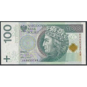 100 zł 2012 - AA