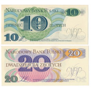 10 i 20 zł 1982 - A - zestaw (2szt)