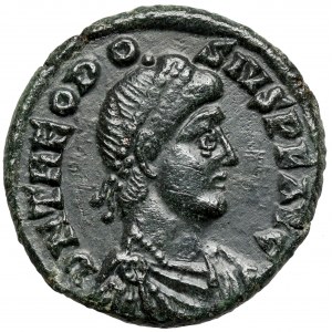 Teodozjusz I (379-395 n.e.) Follis, Nikomedia